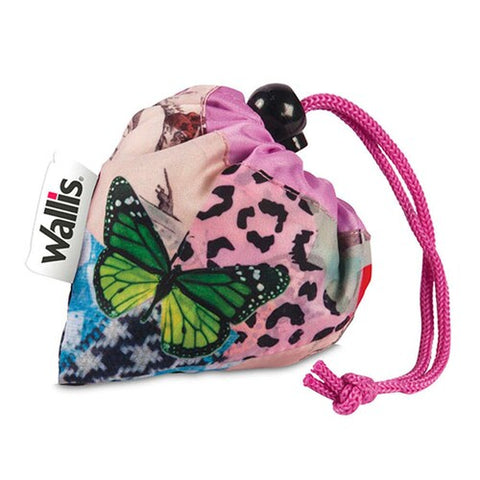 BOLSA ECOLOGICA PLEGABLE ROSA - WALLIS