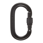 MOSQUETON OVAL KEYLOCK SCREWGATE CARABINER - BLACK DIAMOND