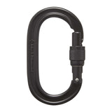 MOSQUETON OVAL KEYLOCK SCREWGATE CARABINER - BLACK DIAMOND