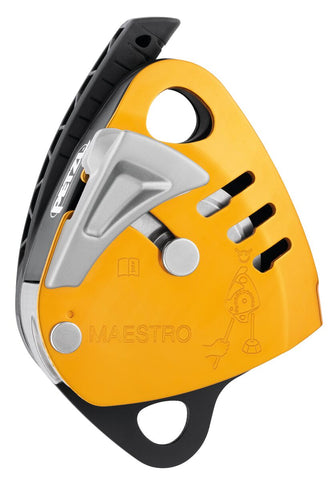 DESCENSOR CON POLEA BLOQUEADORA MAESTRO S - PETZL