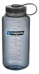 BOTELLA WIDE MOUTH GREY-BLACK 1L - NALGENE