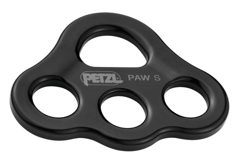 PLACA MULTIANCLAJES PAW COLOR NEGRO - PETZL