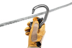 MOSQUETON VERTIGO WIRE-LOCK - PETZL