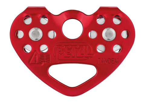 POLEA DOBLE PARA TIROLESA TANDEM - PETZL