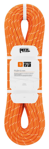 CUERDA SEMIESTATICA PARA CAÑONISMO O ESPELEOLOGIA PUSH 9MM - PETZL