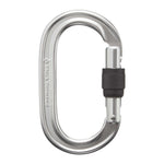 MOSQUETON OVAL KEYLOCK SCREWGATE CARABINER - BLACK DIAMOND