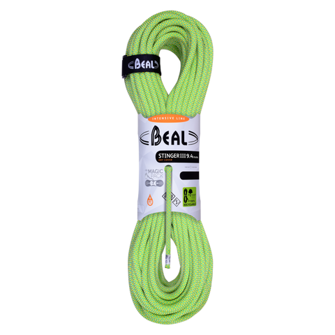 CUERDA PARA ESCALADA STINGER III 9.4MM X 70M - BEAL