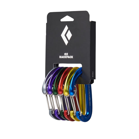 MOSQUETON SIN SEGURO OZ CARABINER RACKPACK - BLACK DIAMOND